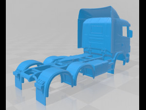scania ab printable truck Model do druku 3D
