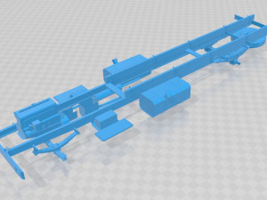 cargo old truck printable cabin 3D Print Model