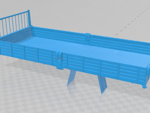 cargo old truck printable cabin 3D Print Model