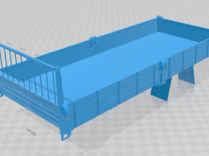 cargo old truck printable cabin 3D Print Model