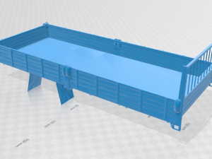 cargo old truck printable cabin 3D Print Model