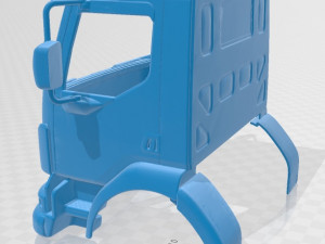 volvo vm printable cabin truck 3D प्रिंट मॉडल