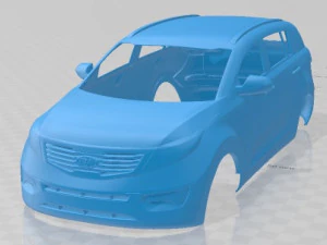 Kia sportage 2011 printable body car 3D Print Model