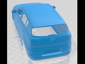 Kia sportage 2011 printable body car 3D Baskı Modeli