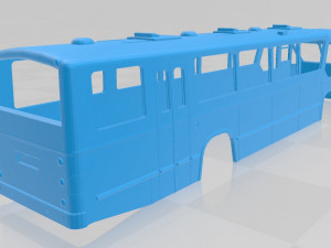 daf mb 200 printable body bus 3D 打印模型