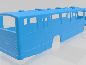 daf mb 200 printable body bus 3D Print Model