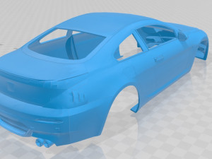 m6 coupe printable body car 3D 打印模型