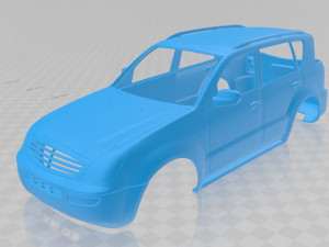 ssangyong rexton printable body car 3D Print Model