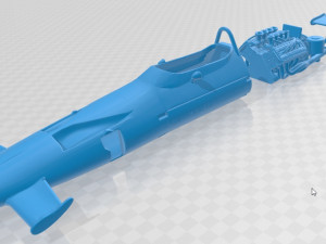 mclaren m7a v2 printable body car 3D Print Model