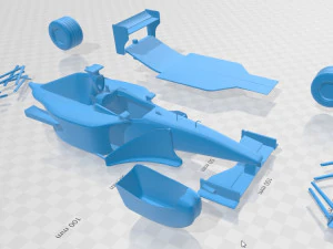 arrows f1 2001 printable body car 3D Print Model
