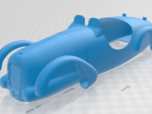 talbot lago printable body car Modelo de impresión 3D