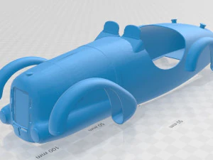 talbot lago printable body car 3D Print Model