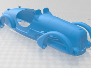 talbot lago printable body car 3D Print Model