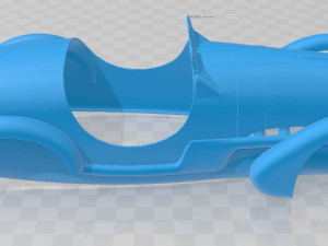 talbot lago printable body car 3D Print Model