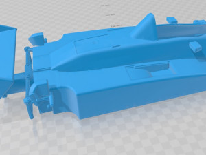 brabham f1 printable body car 3D Принт Модель