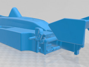 brabham f1 printable body car 3D Принт Модель