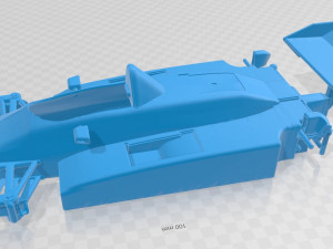brabham f1 printable body car 3D Принт Модель