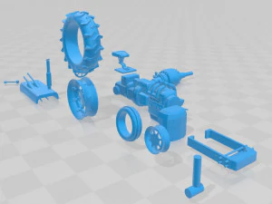 farmall printable tractor 3D Print Model