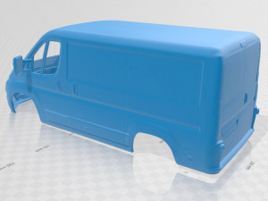 citroen jumpy printable body van Modelo de Impressão 3D