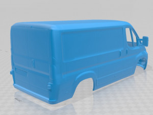 citroen jumpy printable body van Modelo de Impressão 3D
