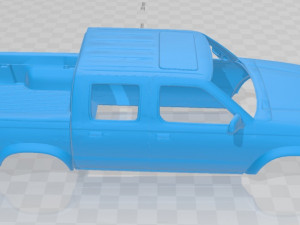 nissan frontier printable body car Model do druku 3D