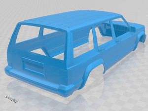 jeep cherokee 1990 printable body car 3D Print Model
