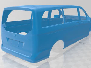mercedes benz v 250 printable body van 3D Print Model