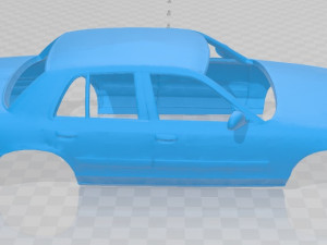 crown victoria printable body car Model Cetak 3D