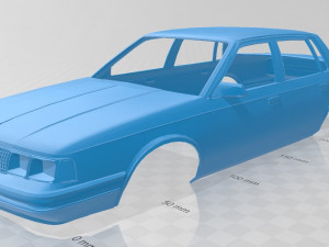 cutlass ciera 1986 printable body car 3Dプリントモデル