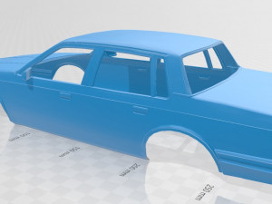 cutlass ciera 1986 printable body car Modello di stampa 3D