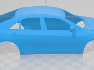 toyota camry printable body car 3D 프린트 모델