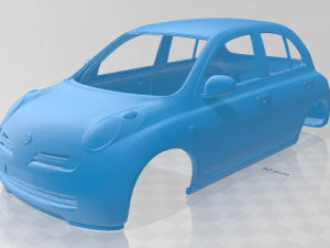 nissan micra printable body car 3D Print Model