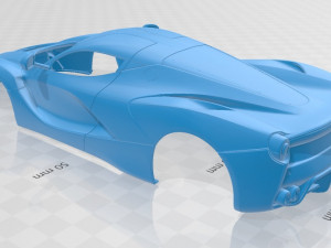 laferrari printable body car 3D Baskı Modeli