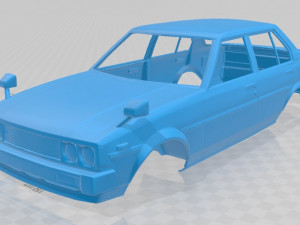 toyota corolla ke70 printable body car 3D 프린트 모델