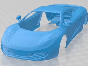 McLaren MP4 12C 2011 Printable Body Car Modelo de impresión 3D