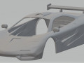 Mclaren F1 Printable Body Car 3D-Modell