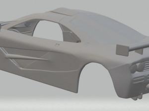 mclaren f1 printable body car Model do druku 3D