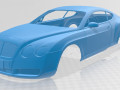 Bentley GT Printable Body Car 3D-Modell