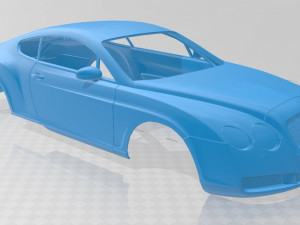 bentley gt printable body car 3D प्रिंट मॉडल