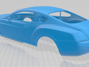 bentley gt printable body car 3D प्रिंट मॉडल