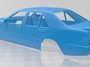 mercedes benz sel 600 printable body car 3D Принт Модель