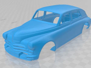 gaz m20 printable body car 3D Print Model