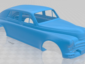 gaz m20 printable body car 3D प्रिंट मॉडल