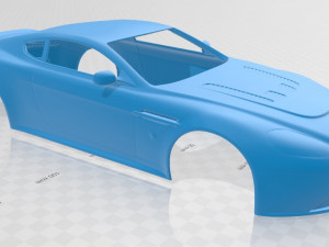 aston martin vantage printable body car 3D 프린트 모델