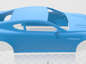 aston martin vantage printable body car 3D 프린트 모델