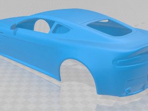 aston martin vantage printable body car 3D 프린트 모델