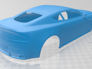 aston martin vantage printable body car 3D 프린트 모델
