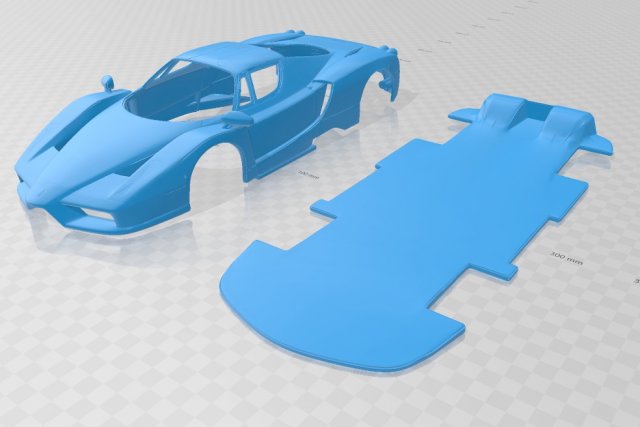 ferrari enzo f60 printable body car 3D Print Model .c4d .max .obj .3ds .fbx .stl .blend 