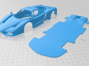 ferrari enzo f60 printable body car 3D Print Model