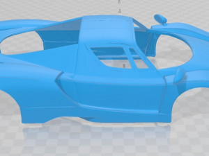 ferrari enzo f60 printable body car 3D Print Model